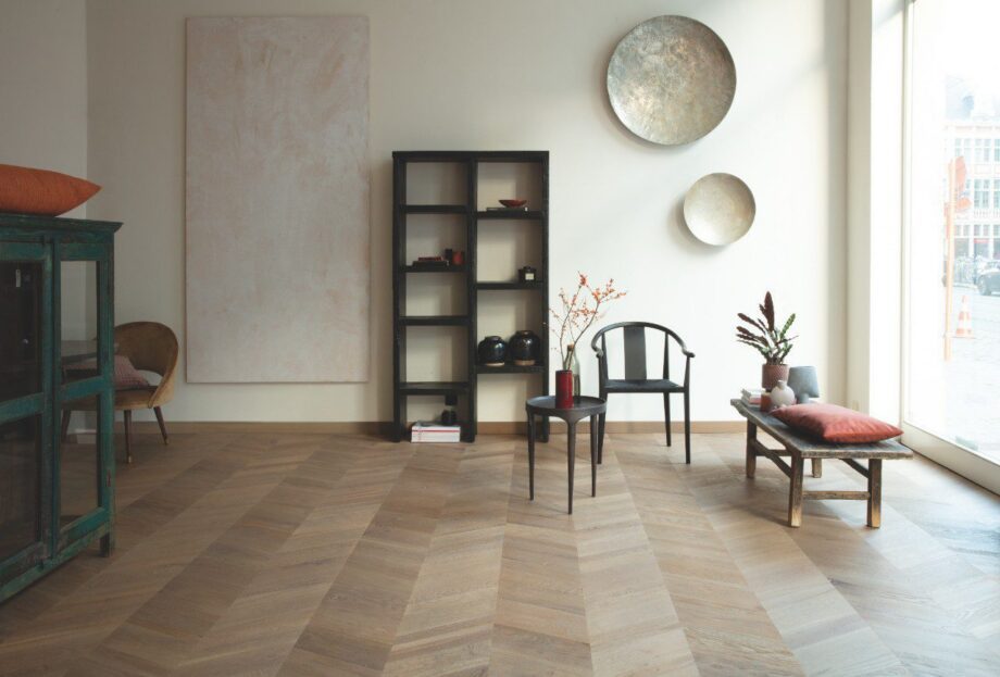 Chevron Parkett Eiche, Quick Step, intenso eclipse oak, geölt – 5