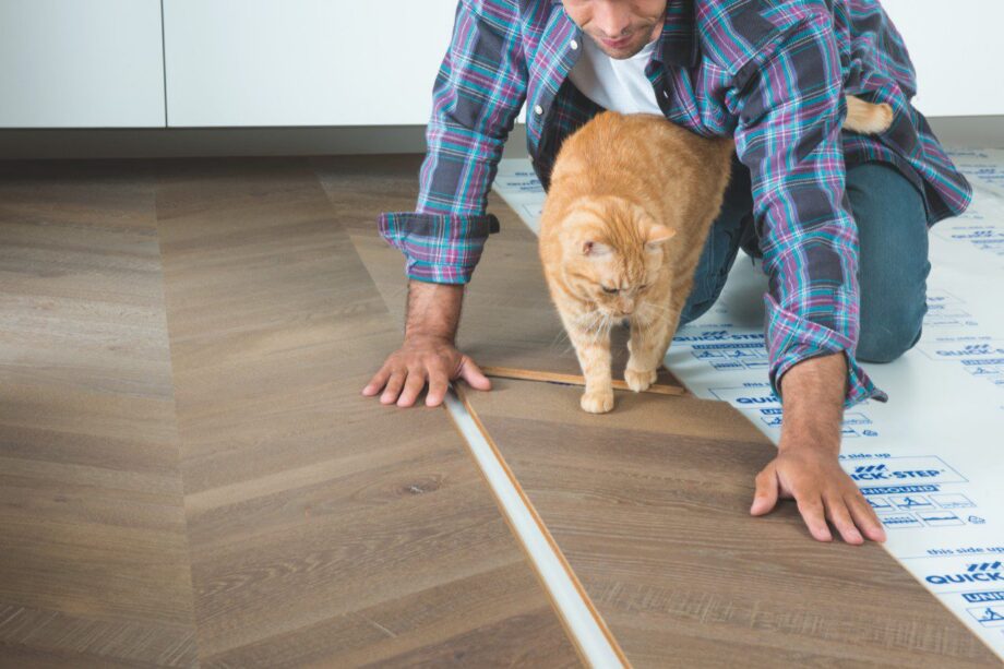 Chevron Parkett Eiche, Quick Step, intenso eclipse oak, geölt – 7