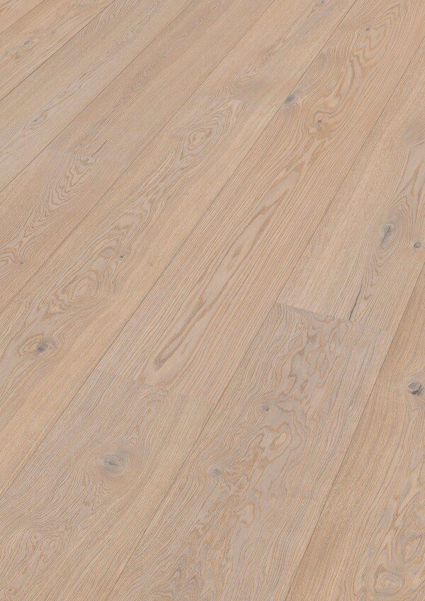 Parkett Eiche Meister Lindura Off-White oak lively, gebürstet, geölt