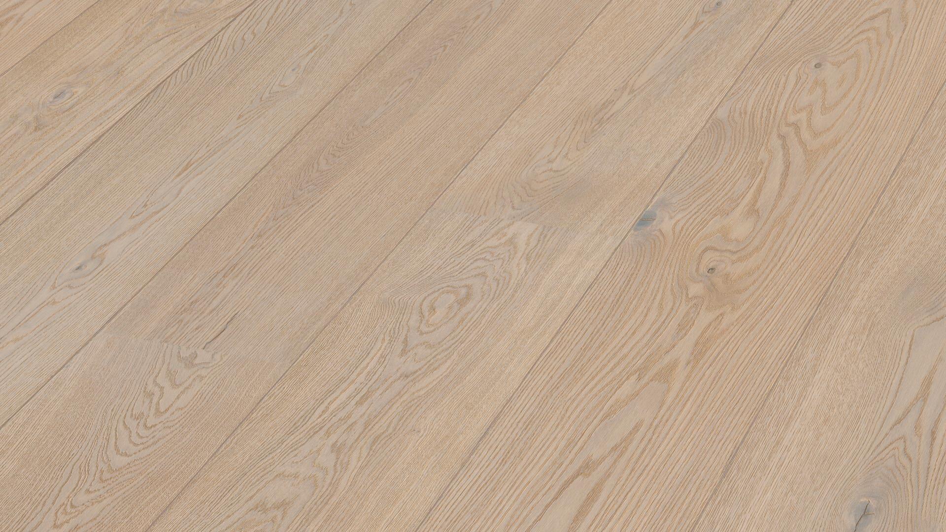 Parkett Eiche Meister Lindura Off-White oak lively, gebürstet, geölt