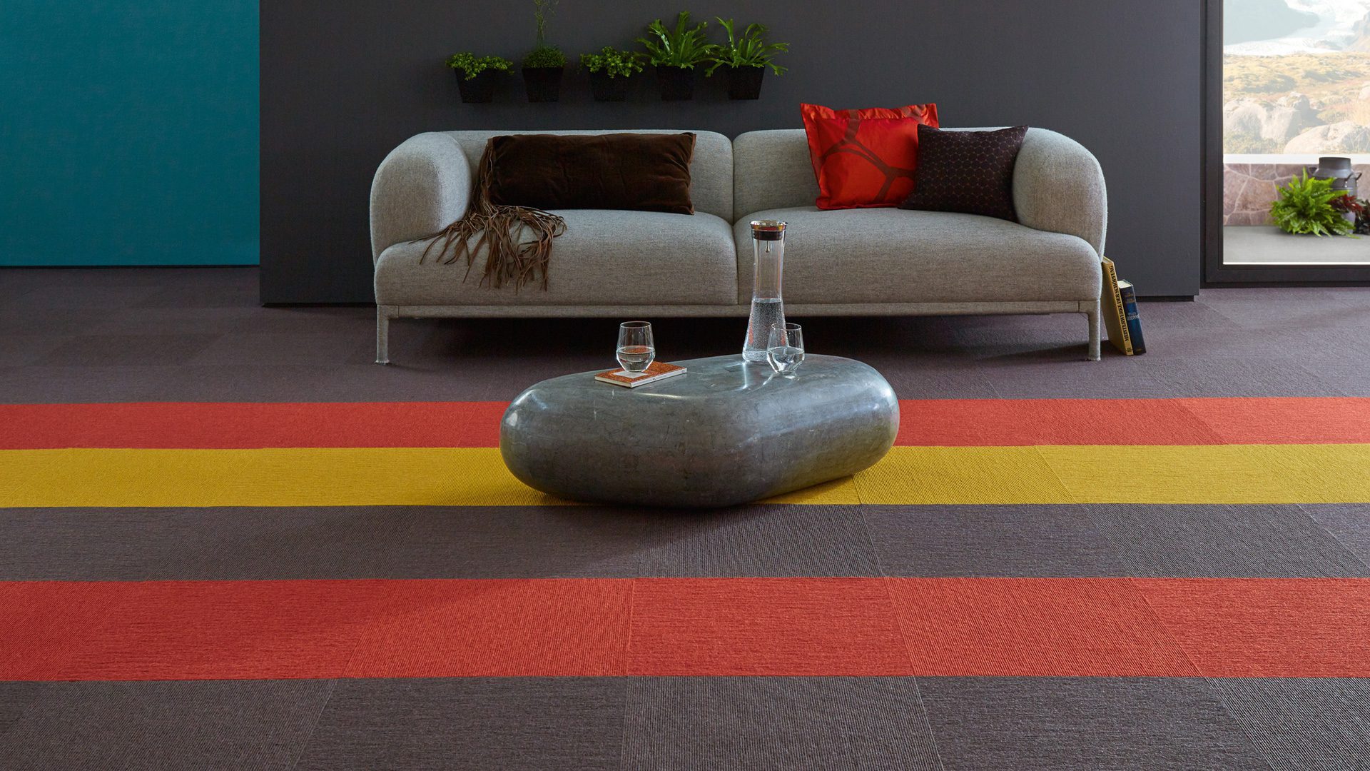 Teppichboden Tretford Interland 582 Grapefruit – 2