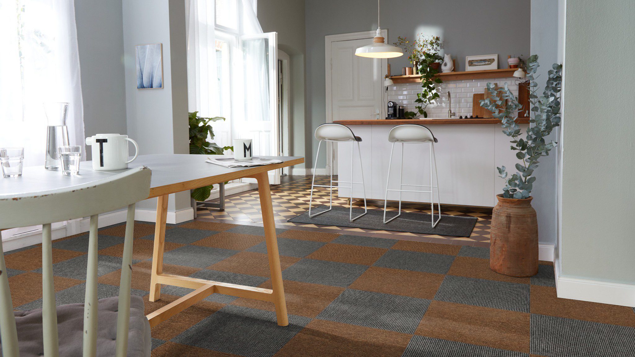 Ziegenhaarteppich Tretford Interland 523 Zinc – 4