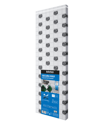 Unterlage SECURA XPS MAX AQUASTOP