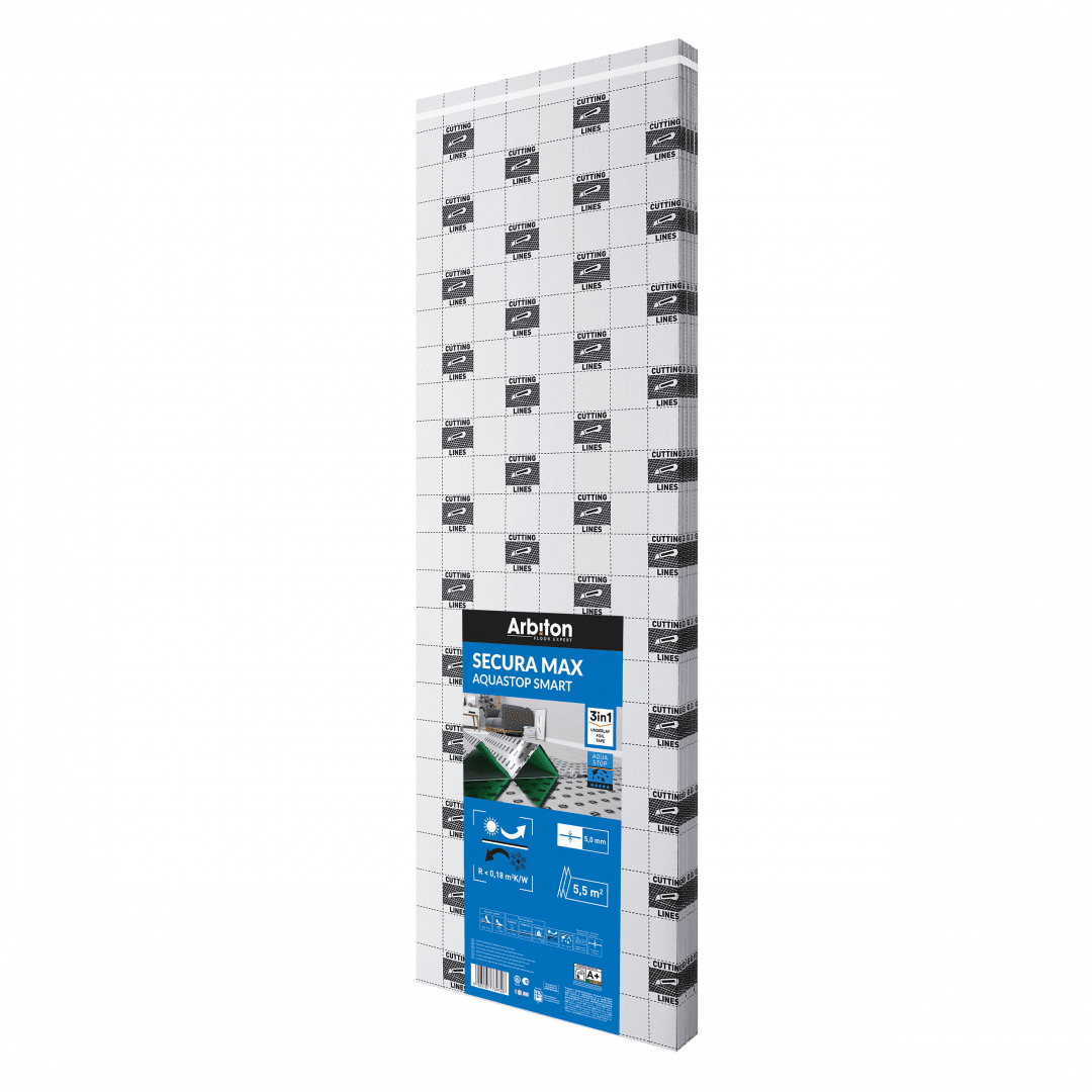 Unterlage SECURA XPS MAX AQUASTOP