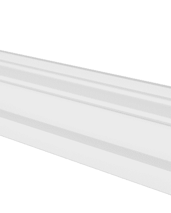 Sockelleiste Kiefer weiß lackiert 15×70 mm