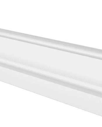 Sockelleiste Kiefer Kombi weiß lackiert 15×70 mm