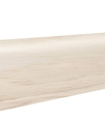 Sockelleiste Eiche furniert weiß lackiert Profil 16×40 mm