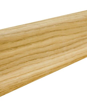 Sockelleiste Eiche furniert geölt Profil 20×58 mm