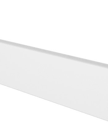 Sockelleiste Kiefer weiß lackiert 12×58 mm