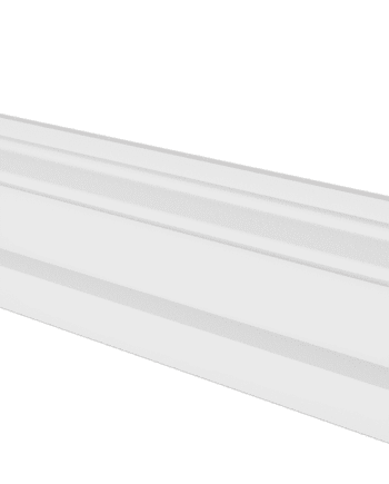Sockelleiste Kiefer weiß lackiert 15×70 mm