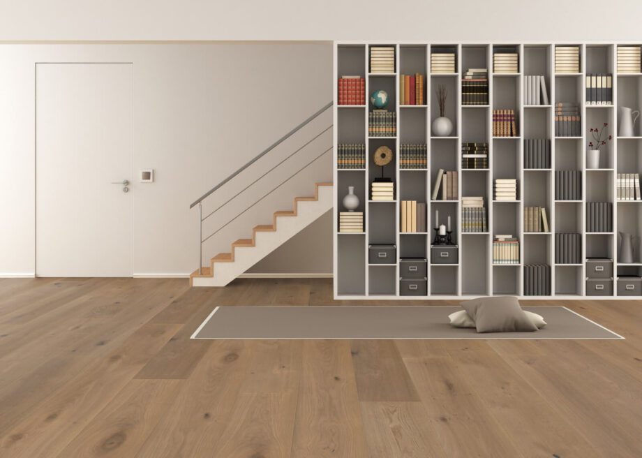 Parkett Boden Trinity Räuchereiche Rustical gefast gebürstet weiß geölt – 5