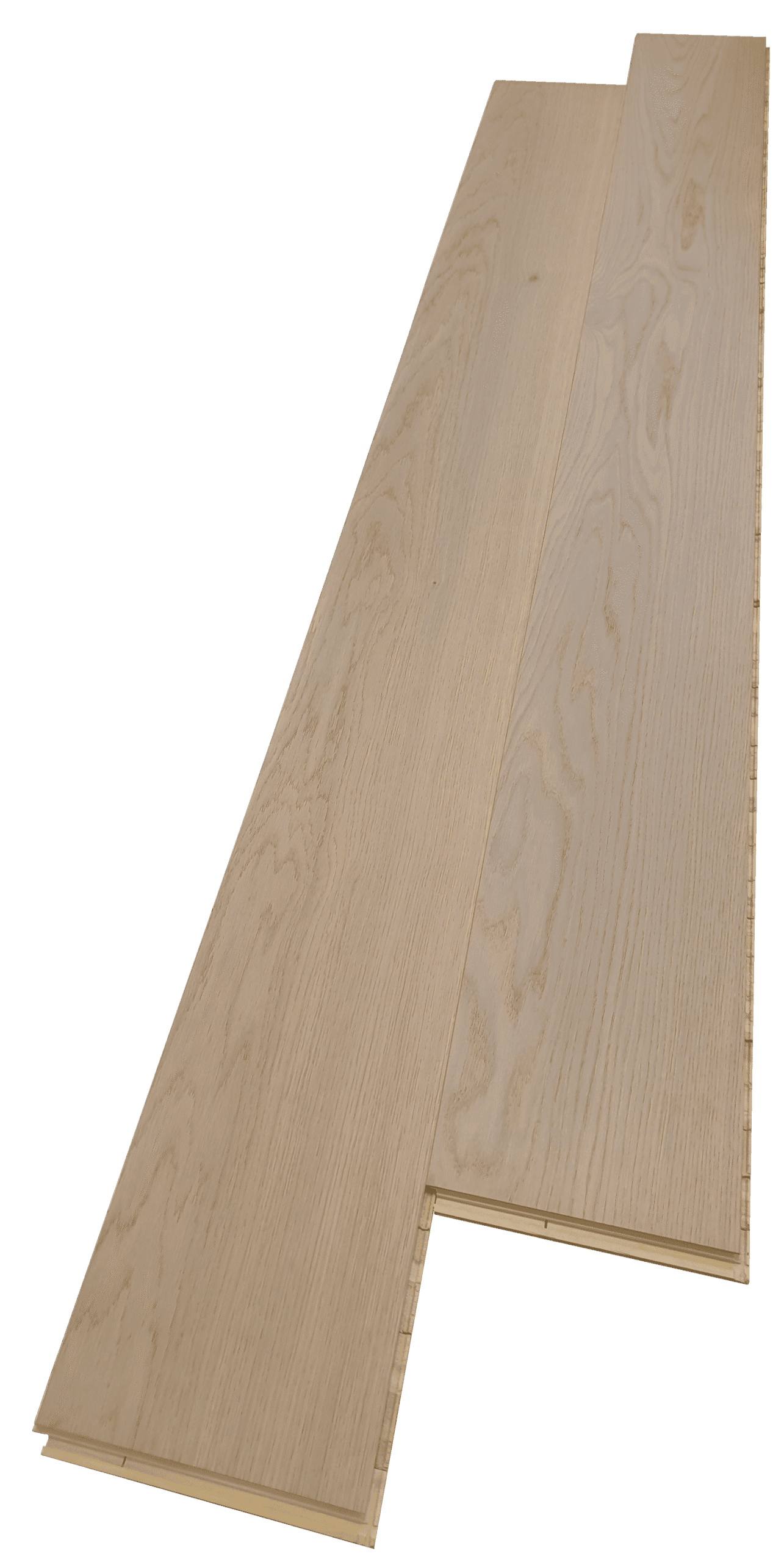Parkettboden Trinity Eiche Natur gefast gebürstet weiß geölt – 4