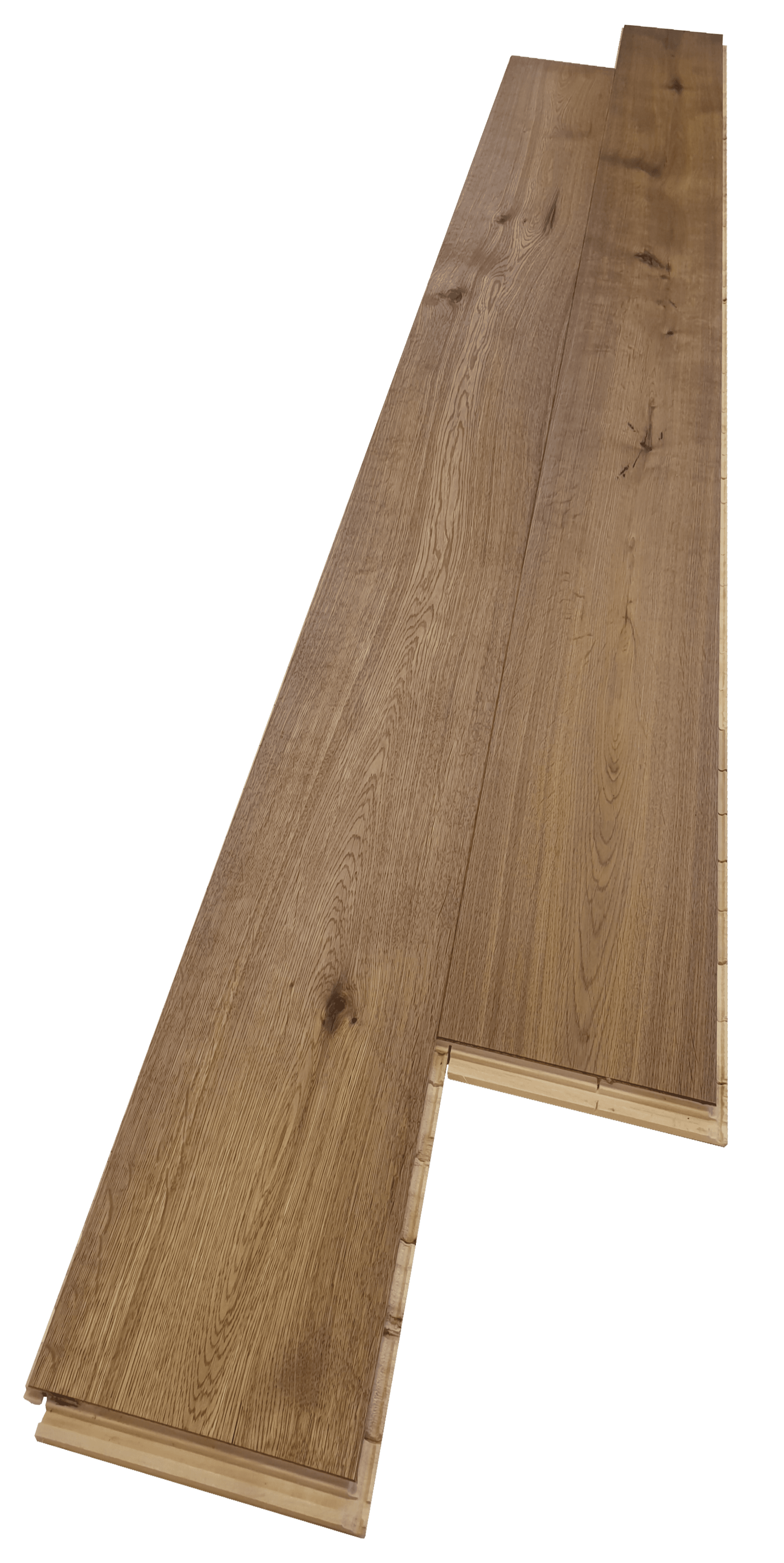 Parkett Räuchereiche Rustical gefast gebürstet matt versiegelt 189mm