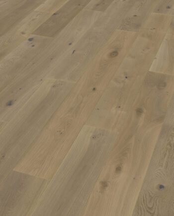 Parkett Boden Trinity Räuchereiche Rustical gefast gebürstet weiß geölt