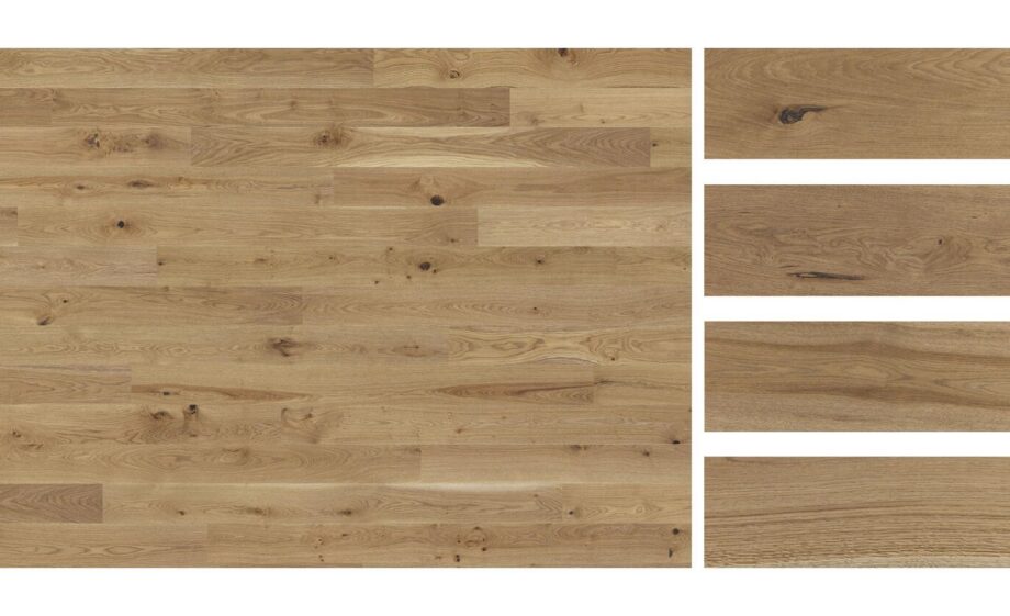 Parkettboden Tarkett Eiche light brown XT, gefast, gebürstet, matt versiegelt – Ansicht 2 Parkettboden Tarkett Eiche light brown XT, gefast, gebürstet, matt versiegelt – 2