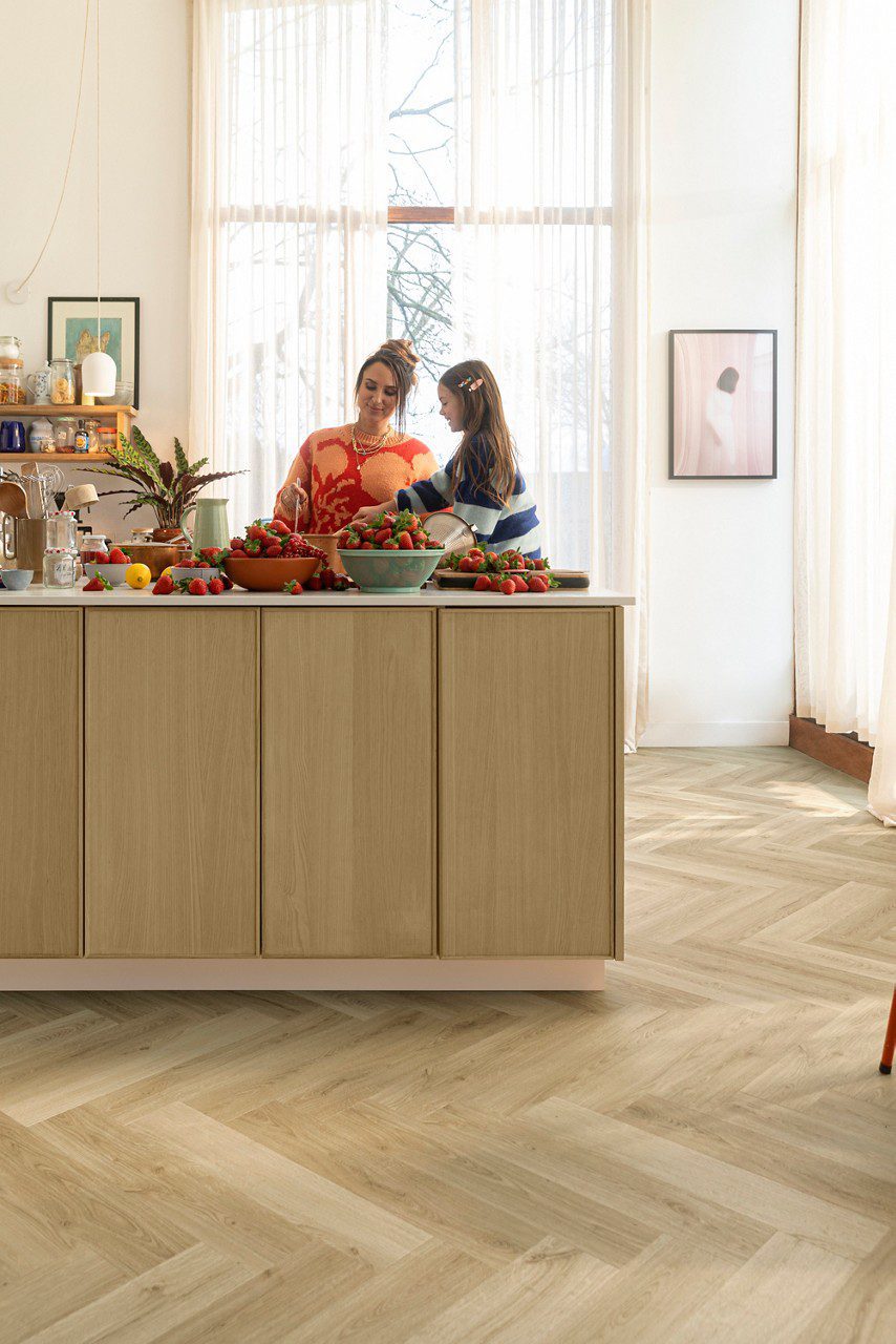 Vinylboden Fischgrät Quick-Step Ciro Botanic Beige – 4