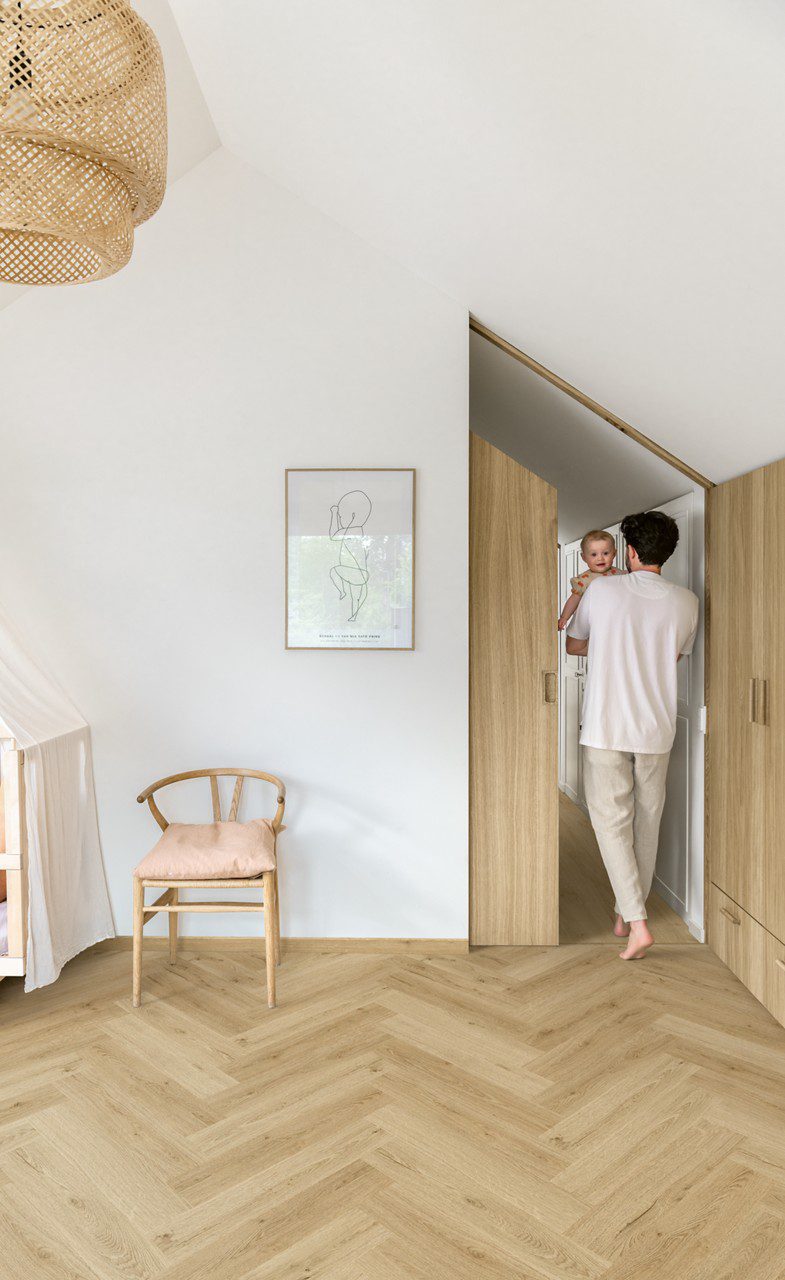 Vinylboden Fischgrät Quick-Step Ciro Botanic Beige – 6