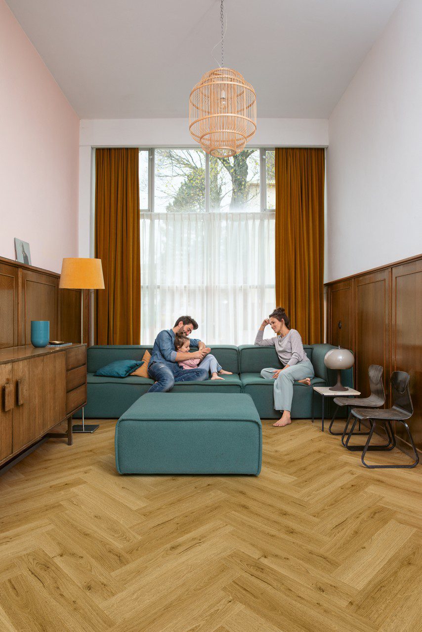 Fischgrät Vinylboden Quick-Step Ciro Botanic Smoked Oak – 4