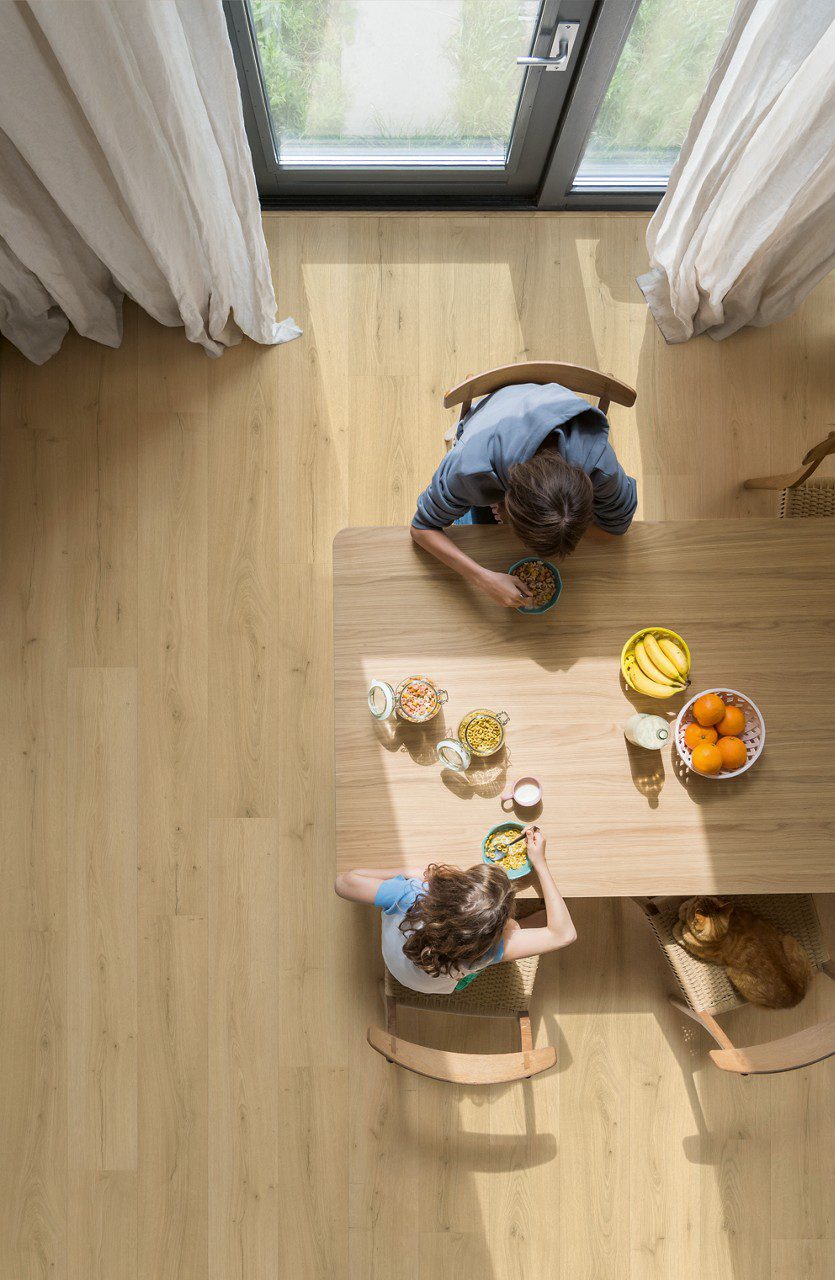 Klick Vinylboden Quick-Step Bloom Brushed Oak Beige – 4