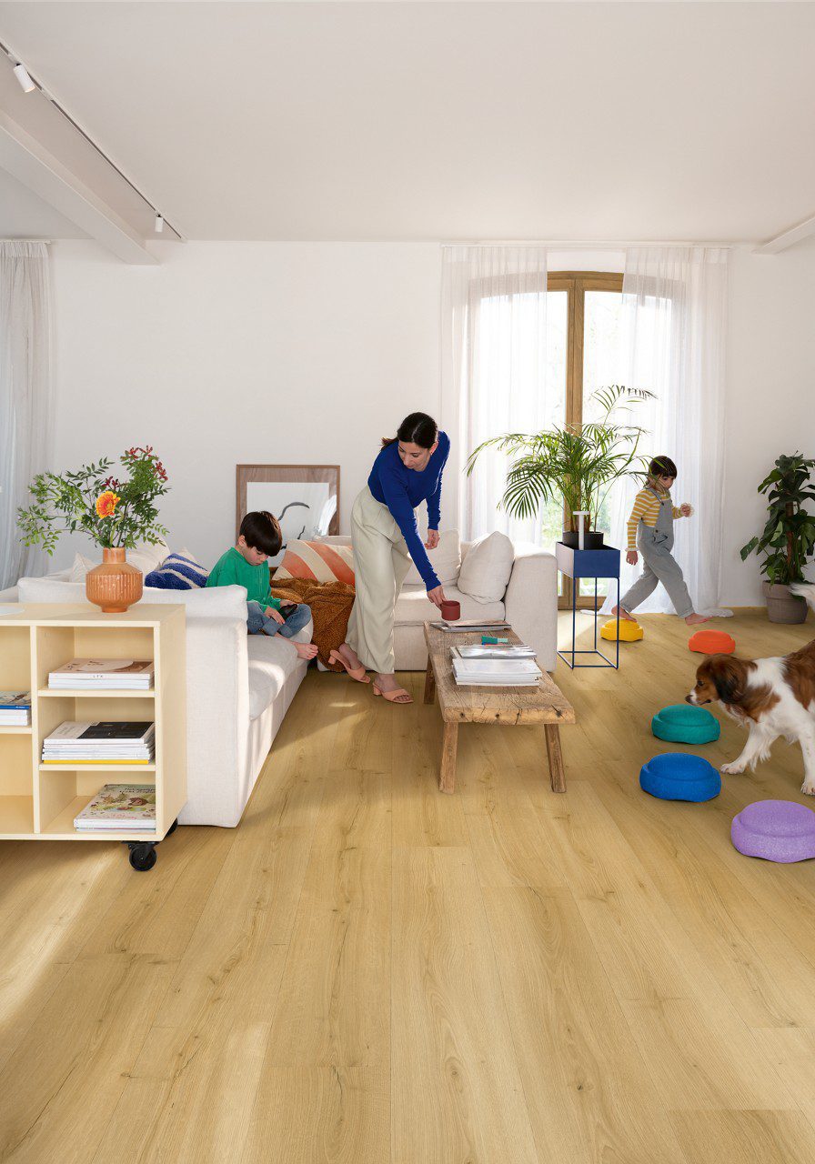 Klick Vinylboden Quick-Step Bloom Brushed Oak Honey – 4