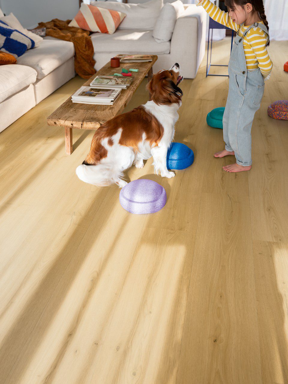 Klick Vinylboden Quick-Step Bloom Brushed Oak Honey – 5