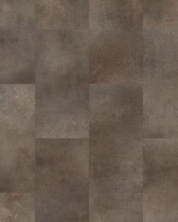 LVT parkett Quick-Step Oro Qxidized rock tumeda roostekarva tooniga ja looduskivi disainiga.