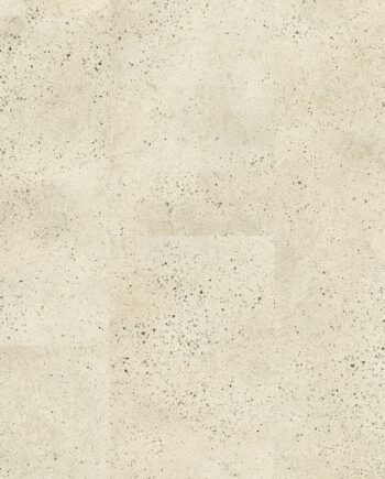 Vinüülparkett Quick-Step Illume Pebble concrete heleda tooni ja säbrulie betooni disainiga.