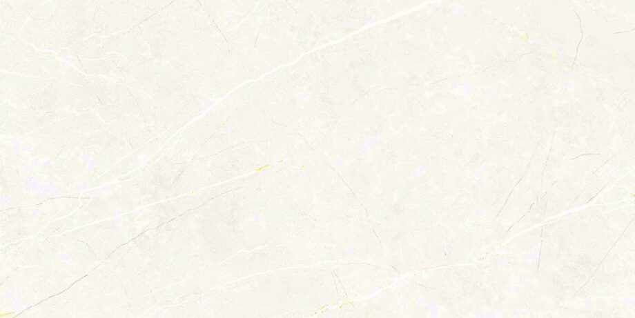 004.450.0108.07981-1 Polierte Bodenfliese aus Feinsteinzeug in Marmoroptik Tau Elite White Pol, 30x60 cm, 9,5 mm, Weiß, rektifiziert