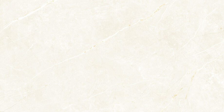 004.869.0108.07981-1 Polierte Bodenfliese aus Feinsteinzeug in Marmoroptik Tau Elite White Pol, 60x120 cm, 10,5 mm, Weiß, rektifiziert