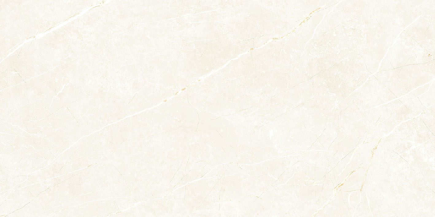 Polierte Bodenfliese aus Feinsteinzeug in Marmoroptik Tau Elite White Pol, 60x120 cm, 10,5 mm, Weiß, rektifiziert