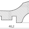 porandaliist-011246-2 Sockelleiste Eiche massiv, 22x40x2700 mm – 2