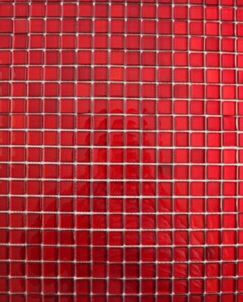 Glasmosaik Nr. 94, 30x30 cm, 8 mm, Rot