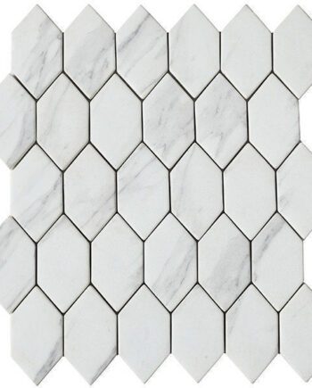 Keramikmosaik Urban White, 26x28 cm, Weiß