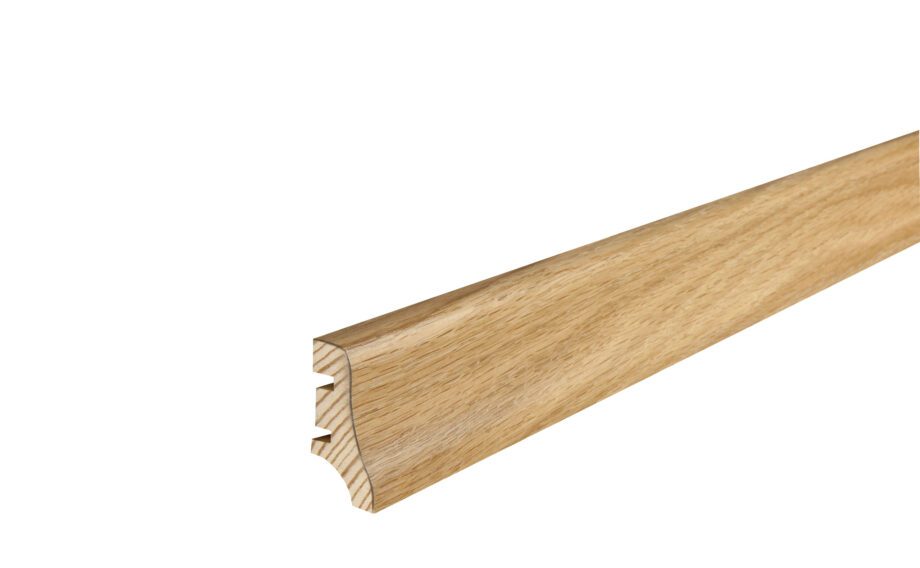 Furnierte Sockelleiste Eiche geölt, 40x2200 mm