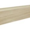 porandaliist-108400-1 Furnierte Sockelleiste Eiche weiss lackiert, 60x16x2200 mm