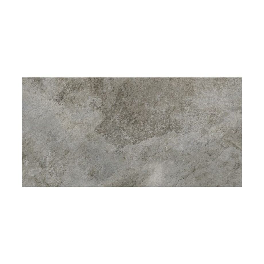 132363-1 Matte Bodenfliese aus Feinsteinzeug in Steinoptik Himalaya Grey, 30x60 cm, 8,5 mm, Grau, R10