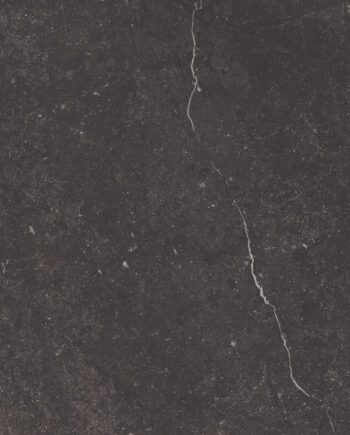 Matte Bodenfliese aus Feinsteinzeug in Steinoptik Piazen Coal, 60x60 cm, 10 mm, Anthrazit