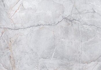 Matte Bodenfliese aus Feinsteinzeug in Marmoroptik Silver Heels, 60x120 cm, 8 mm, Grau, R9