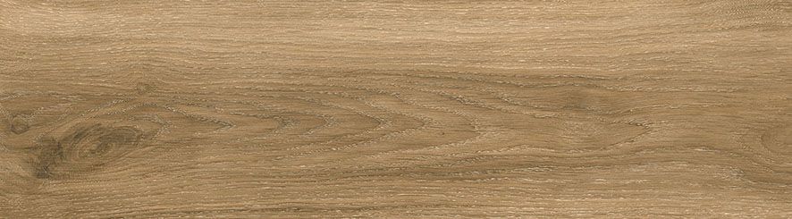 Matte Bodenfliese aus Feinsteinzeug in Holzoptik Tau Origin Umber, 20x75 cm, Umbra, R10