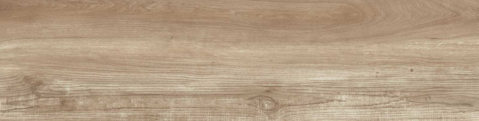 Matte Bodenfliese aus Feinsteinzeug in Holzoptik Tau Eternal Roble, 25x100 cm, Eiche