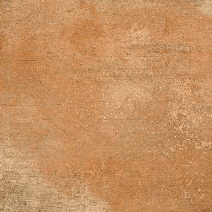 Matte Bodenfliese aus Feinsteinzeug in Cotto-Optik Tau Terracotta Cotto, 33,3x33,3 cm, 8,5 mm, Terrakotta
