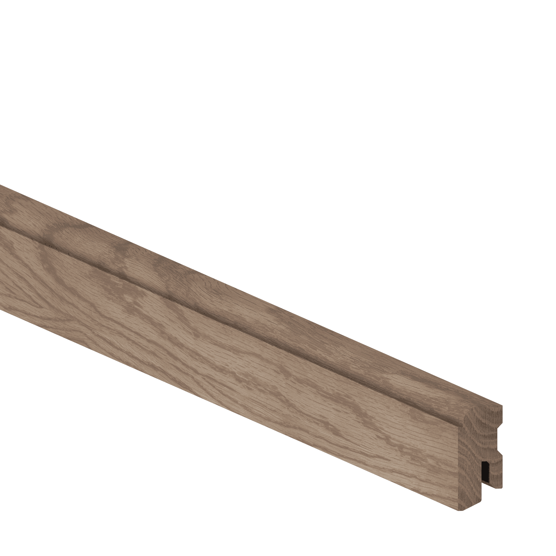 Sockelleiste Eiche massiv, 20x40x2700 mm