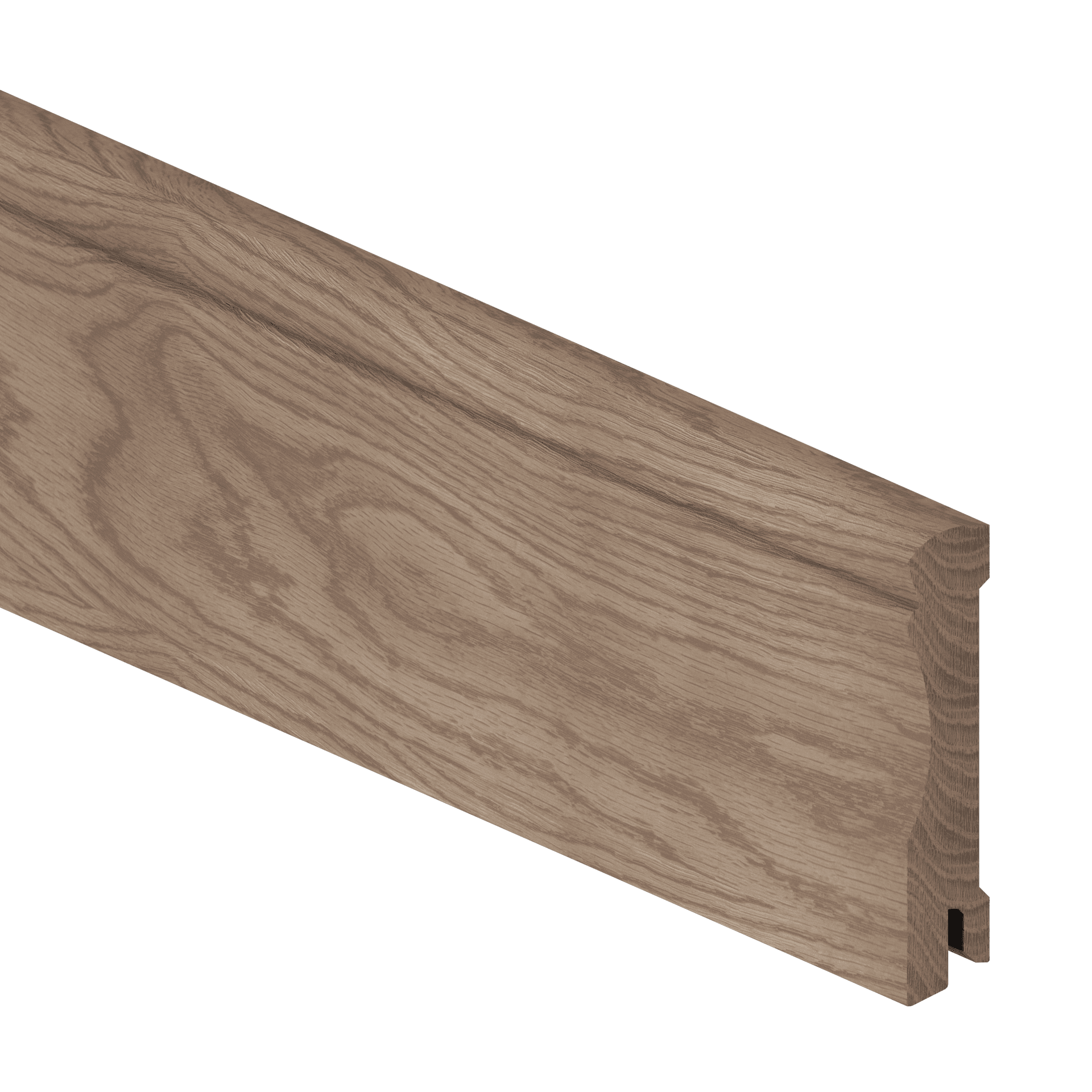 Sockelleiste Eiche massiv, 16x90x2700 mm