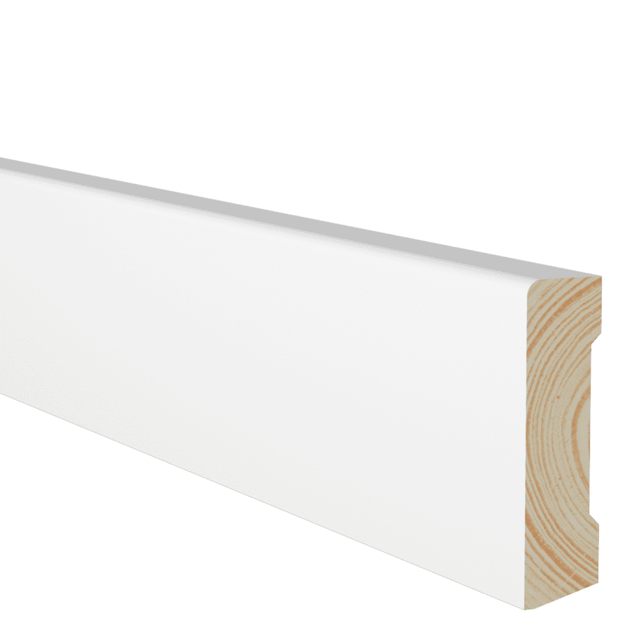 porandaliist-157944-1 Sockelleiste Kiefer weiss lackiert, 15x58x2700 mm
