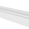 porandaliist-159565-1 Sockelleiste Kiefer weiss lackiert, profiliert, 14x58x2700 mm
