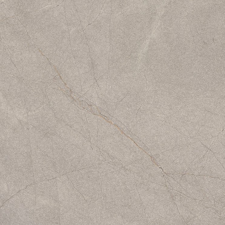 Matte Bodenfliese aus Feinsteinzeug in Steinoptik Magma Light Grey, 60x60 cm, 10 mm, Hellgrau, R10