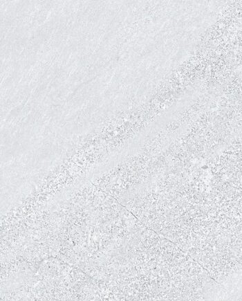 Matte Bodenfliese aus Feinsteinzeug in Steinoptik Kliff White, 30x60 cm, 9 mm, Weiß, R9