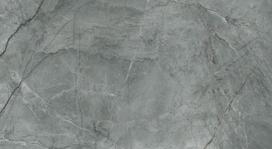 170008-1 Matte Bodenfliese aus Feinsteinzeug in Marmoroptik Silver Graphite, 60x120 cm, 8 mm, Graphitgrau, R9