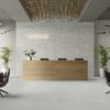 174708-2 Matte Bodenfliese aus Feinsteinzeug in Steinoptik Arcbx Stone Ice, 60x60 cm, 8,5 mm, Hellgrau, R10 – 2