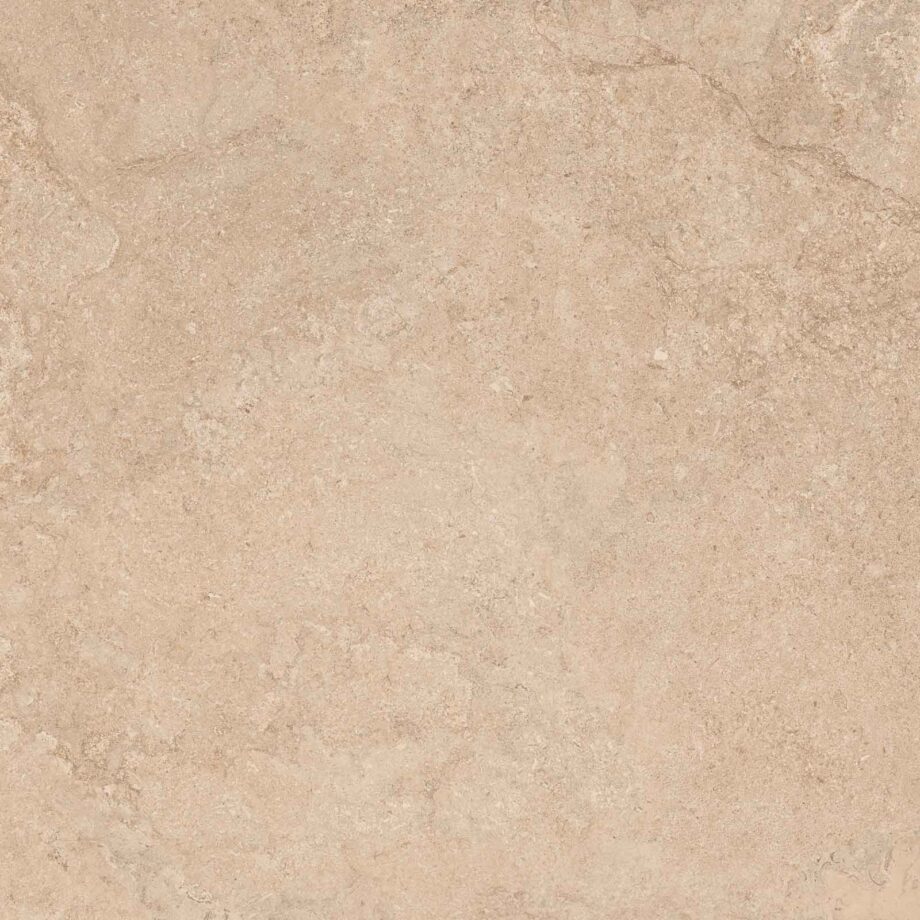 017.010.0119.15205-1 Matte Bodenfliese aus Feinsteinzeug in Steinoptik Tau Dorset Sand, 100x100 cm, Sandbeige, rektifiziert